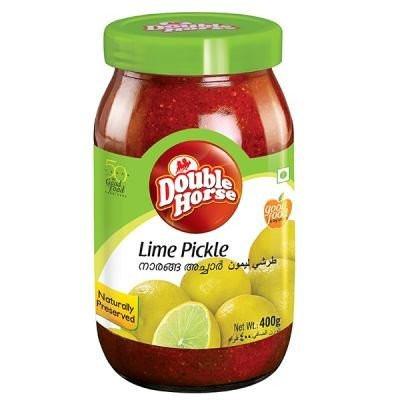 Double Horse White Lime Pickle, 400g