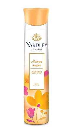 Yardley London Autumn Bloom Refreshing Body Spray, 150m