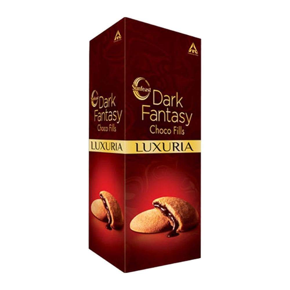 Sunfeast Biscuits Dark Fantasy Luxuria Choco Fills 150g