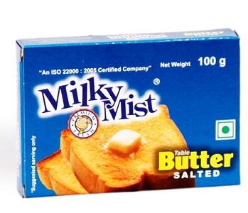 Milky Mist butter salted 100g