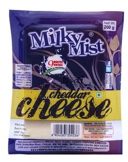 Milky Mist Cheddar cheese