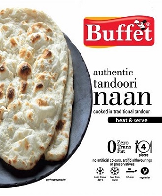 Buffet tandoori Naan 4pcs