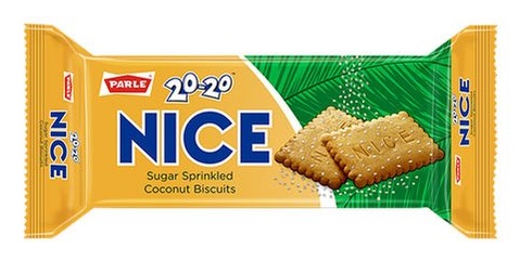 Parle 20-20 Nice Coconut Biscuits, 150 G