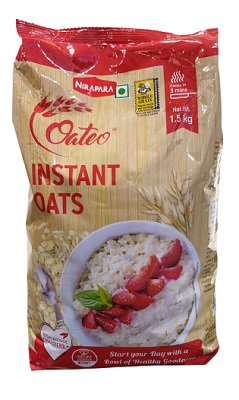 Nirapara Instant Oats Oateo 1.5kg