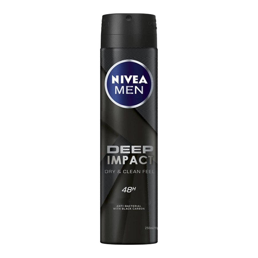 Nivea Deep Impact Freshness Deodorant Spray For Men  150ml