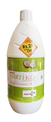 Ruco Nutriko Natural Virgin Coconut OIl 1LT