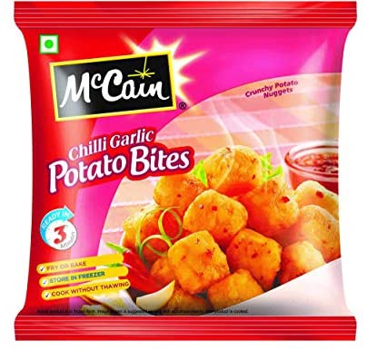 McCain Chilli Garlic Potato Bites, 200g