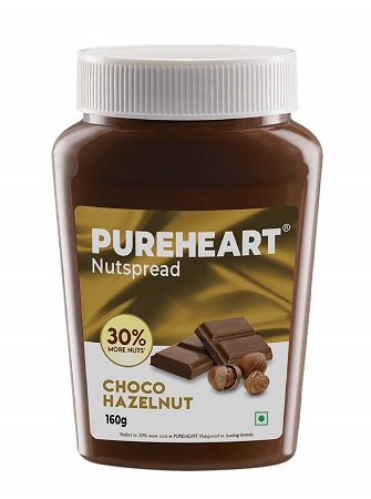 Pureheart Nut Spread Choco Hazelnut (Nutty & Chocolaty Breakfast Spread) 192 gm