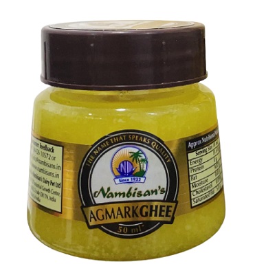 Nambisan's Agmark Ghee 50ml