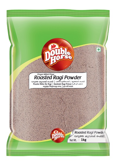 Double Horse Roasted Ragi Powder - 1kg