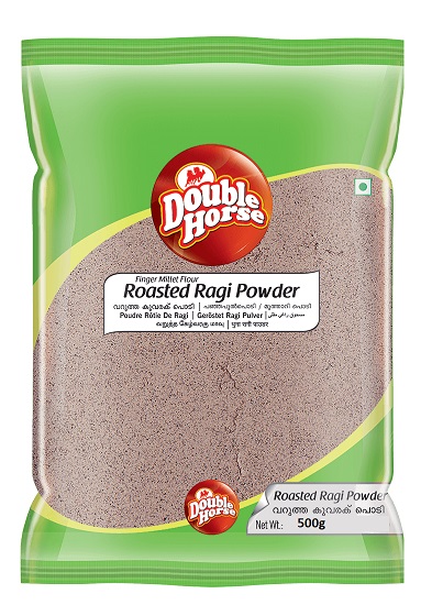 Double Horse Roasted Ragi Powder - 500g