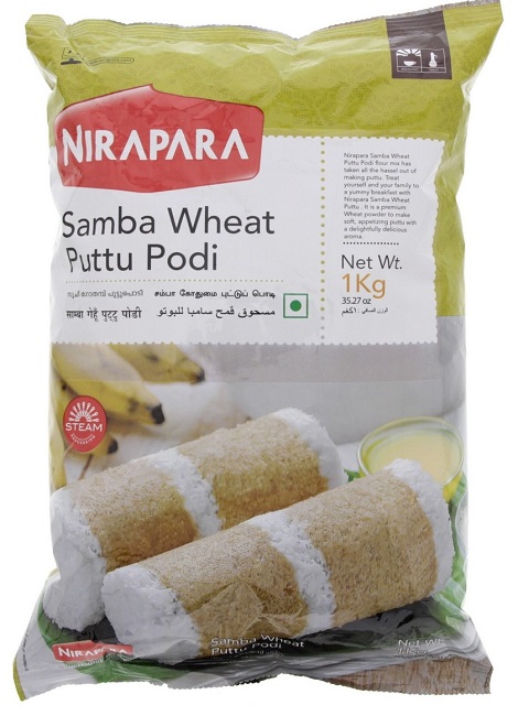 Nirapara Samba Wheat Puttu Podi 1 Kg