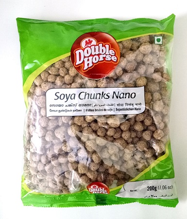 Double Horse Soya chunks Nano 200g