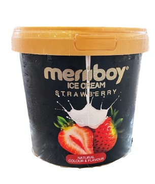 Merriboy Strawberry Ice cream  1000ML Tub