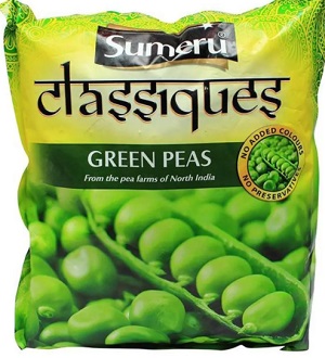 Sumeru Green Peas 1kg