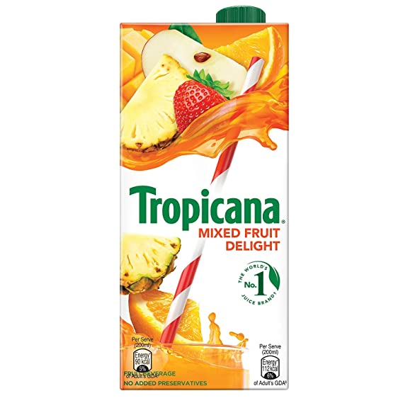 Tropicana Mixed Fruit Delight Juice, 1000ml