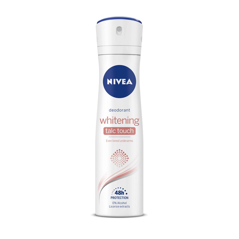 Nivea Whitening Talc Touch Deodorant 150g