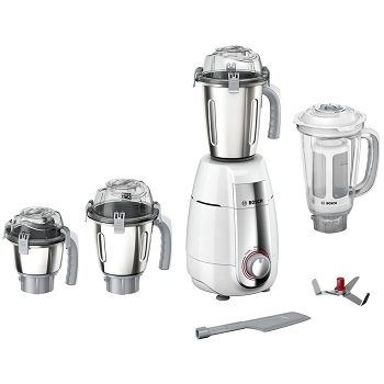 Bosch TrueMixx Style Mixer Grinder 750 Watt - MGM6642WIN, White