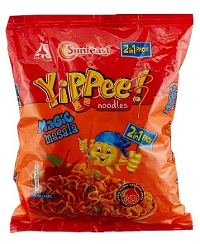 Sunfeast Yippee Magic Masala Noodles, 60 g Pouch