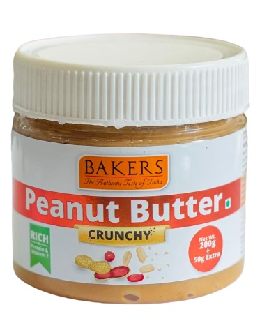 Bakers Peanut butter Crunchy250g