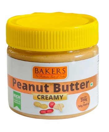 Bakers Peanut butter Creamy 250g