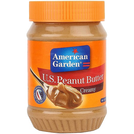 American Garden U.S. Peanut Butter Creamy, 340g