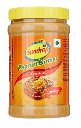 Sundrop Peanut Butter Honey Roast Crunchy, 462g