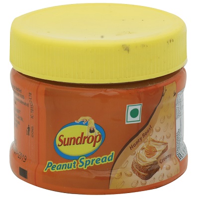 Sundrop Peanut Butter- Honey Roast Creamy, 100 g Bottle