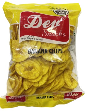 Dev Snacks Banana Chips 175g