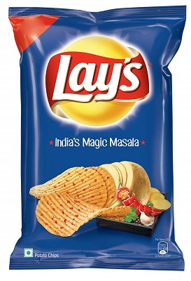 Lay's Potato Chips - India's Magic Masala, 28g