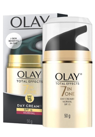 Olay Total Effects 7 in 1 Lightweight Anti- Ageing Moisturizer Cream SPF 15 50gm