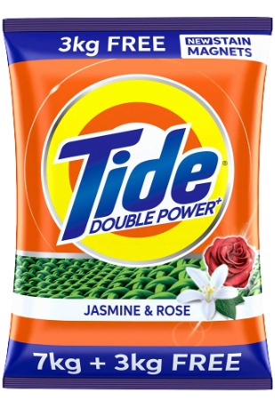 Tide Plus Double Power Detergent Washing Powder Jasmine  Rose