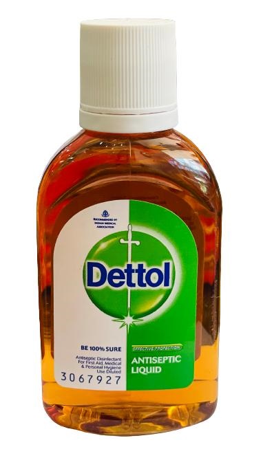 Dettol Antiseptic Liquid for First Aid , Surface Disinfection and Personal Hygiene , 60ml