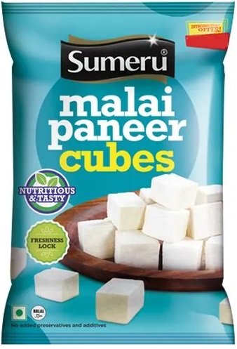 sumeru Malai Paneer Cubes, 180 g