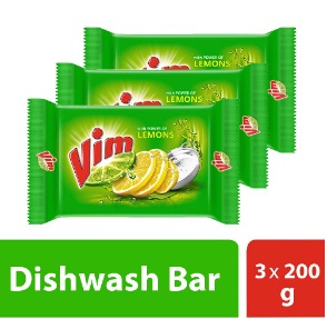 Vim Dishwash Bar 3 pack 3x200