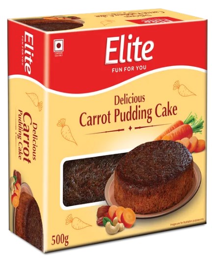 Elite Carrot Pudding Cake 500g