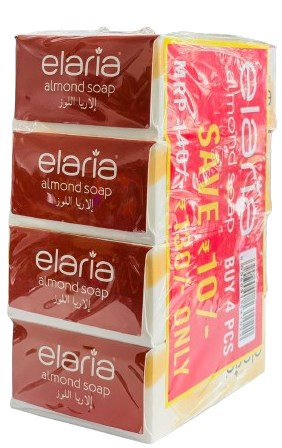 Elaria almond soap Buy 4ps/ 75g each