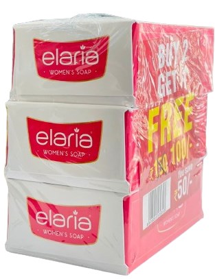 Elaria Women's soap Buy 2 get 1 free 100g each