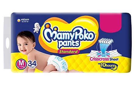 MamyPoko Pants Diaper - Medium (34)