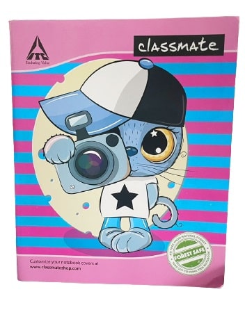 Classmate Exercise Book (Single line) 172 pages soft cover