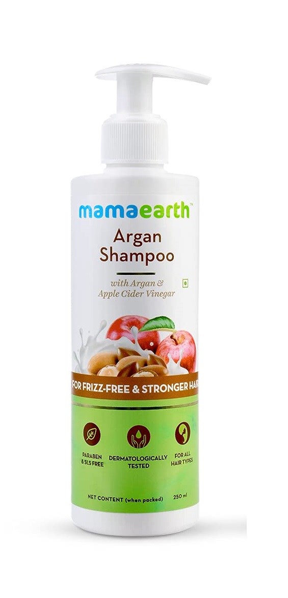 Mamaearth Argan Shampoo - 250 ml + Argan Conditioner - 250ml